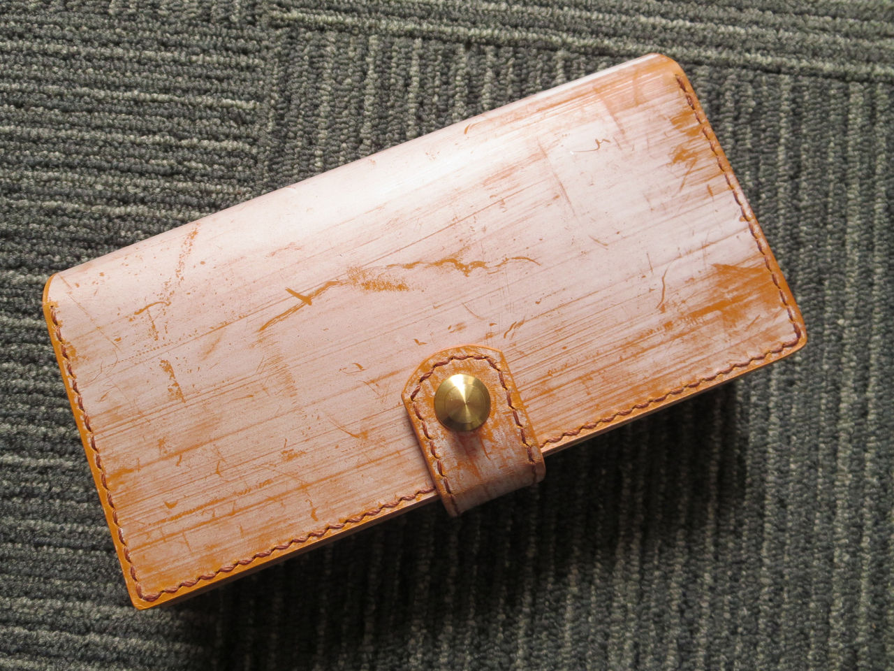 英トーマス社ブライドルレザー オークウッド ルアーケース 0509 Jem Cuoio Artigiano 中川工房