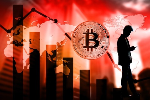 ビットコイン 仮想通貨 暴落 投資 チャート
