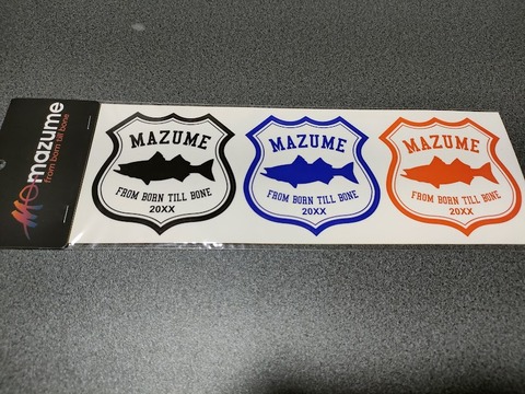 MAZUMEステッカー