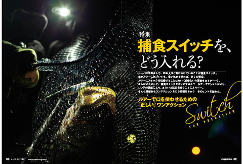 捕食スイッチを どう入れる Seabass Life No 08 春号 シーバス爆釣メディア Seabaku 捕食スイッチを どう入れる Seabass Life No 08 春号 シーバス爆釣メディア Seabaku