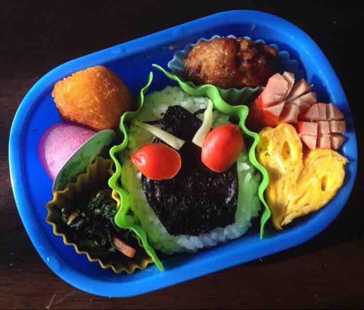 久々のキャラ弁 仮面ライダーフォーゼ リハビリ期間中 ヲタライフイズビューティフル