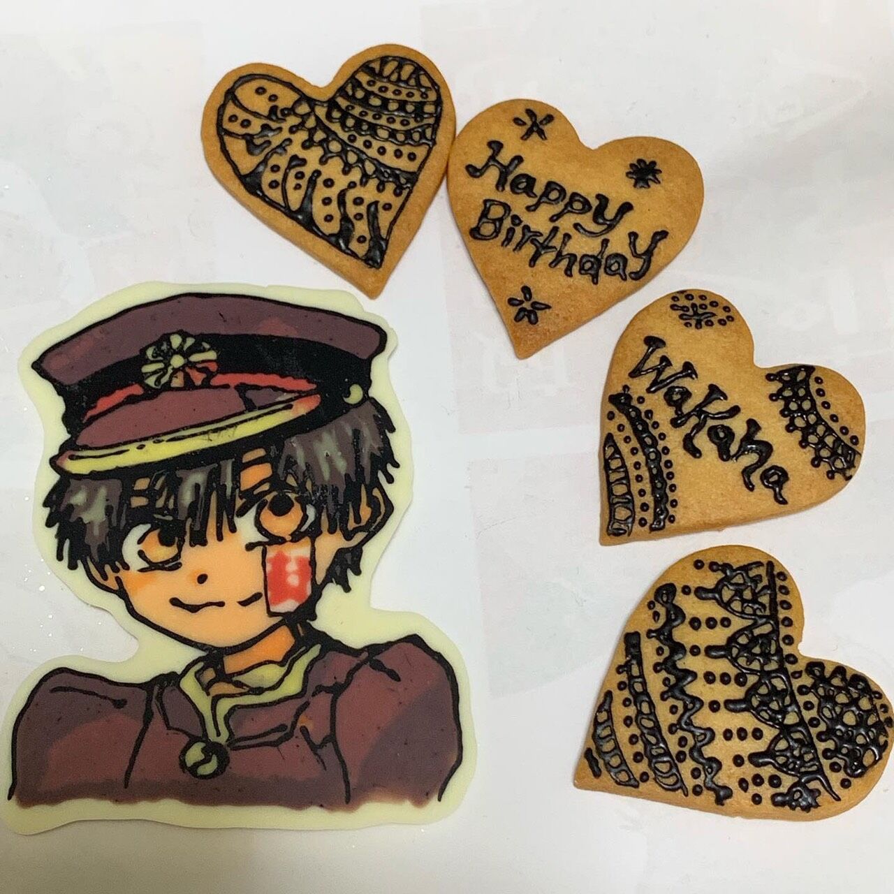 キャラケーキ番外編 1 地縛少年花子くん プレートのみ ヲタライフイズビューティフル キャラケーキ番外編 1 地縛少年花子くん プレートのみ ヲタライフイズビューティフル
