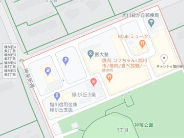 熊ッ子緑が丘店1978MAP