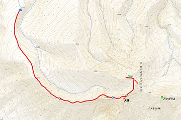 ニセイカウシュッペ山MAP
