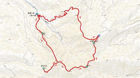 音江連山MAP