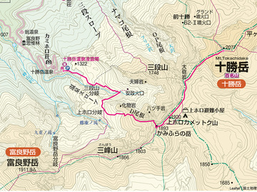R050611十勝岳MAP