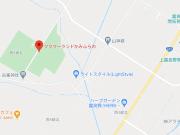 こぐまフラワーランドMAP