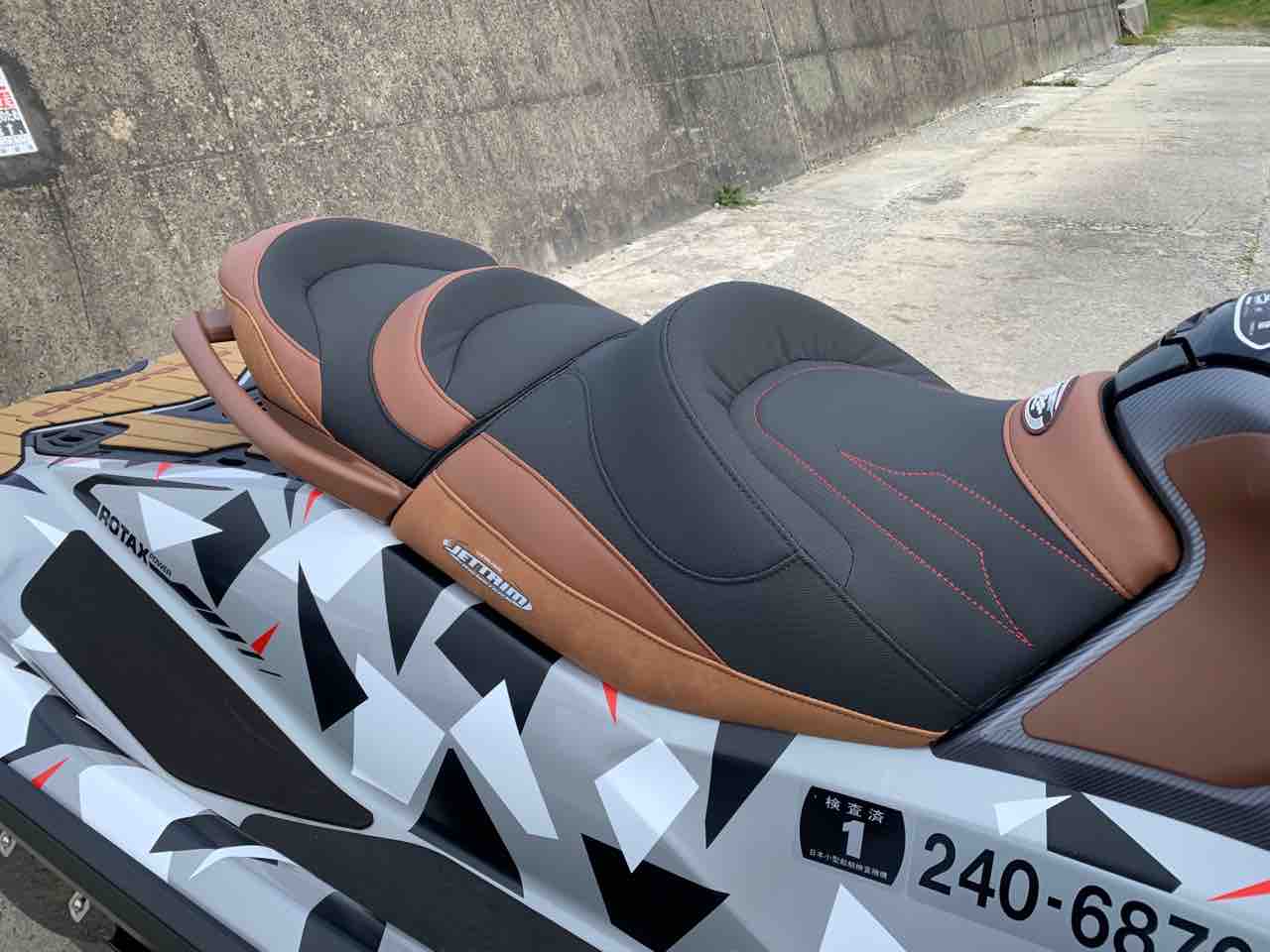 ジェットスキー シードゥー シートカバー ハードカバー RXP おも 