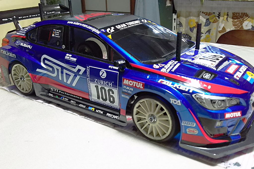 1/10RC SUBARU WRX STI NBRチャレンジ(TT-02シャーシ) : プラド 1/10RC SUBARU WRX STI NBRチャレンジ(TT-02シャーシ) : プラド