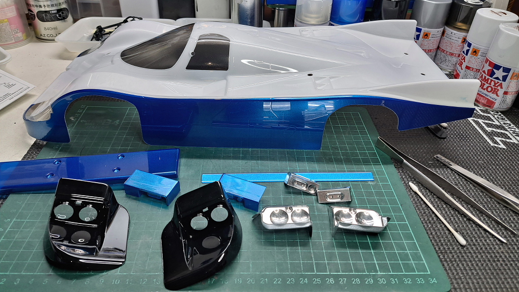 ポルシェ 956」ボディ製作 : プラドの趣味の備忘録