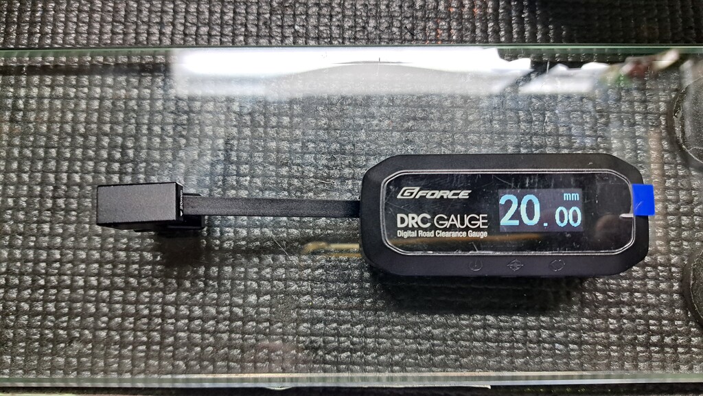 GFORCEのDRCゲージ （デジタル路面クリアランスゲージ）を買ってみた