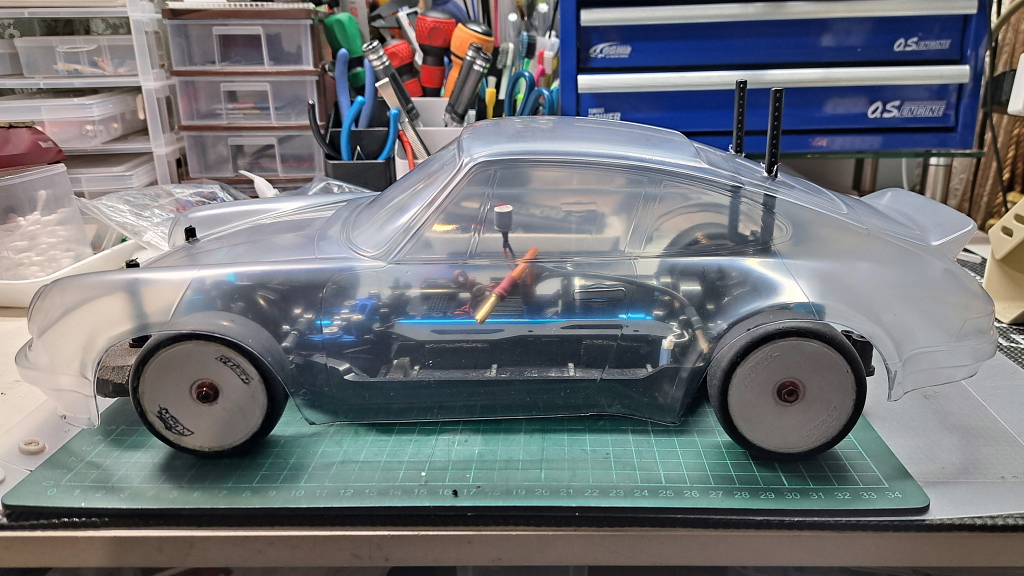 TT-02 TypeS」ポルシェボディを載せてみた : プラドの趣味の備忘録