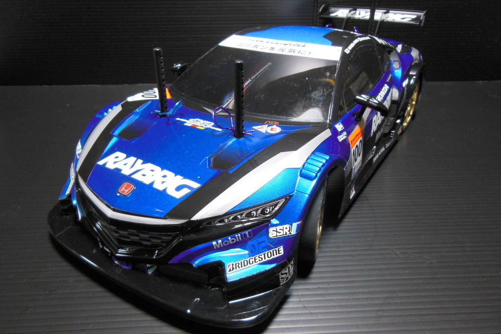 1/10RC RAYBRIG NSX CONCEPT-GT （TT-02シャーシ） : プラドの趣味のDiary