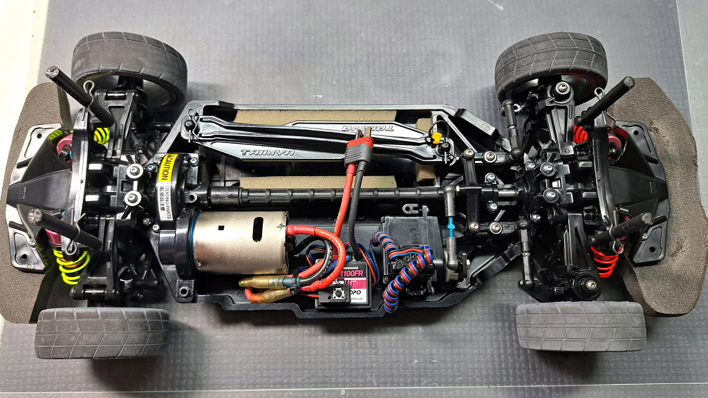 タミヤTT-02シャーシ 540モーター タミヤ ラジコン TT-02 シャーシ 540モーター付｜Yahoo!フリマ