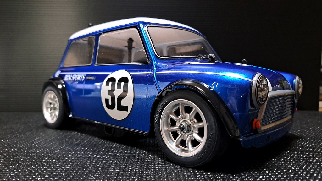 タミヤ「M-05 PRO」用ボディ「ミニクーパーレーシング」完成 : プラド