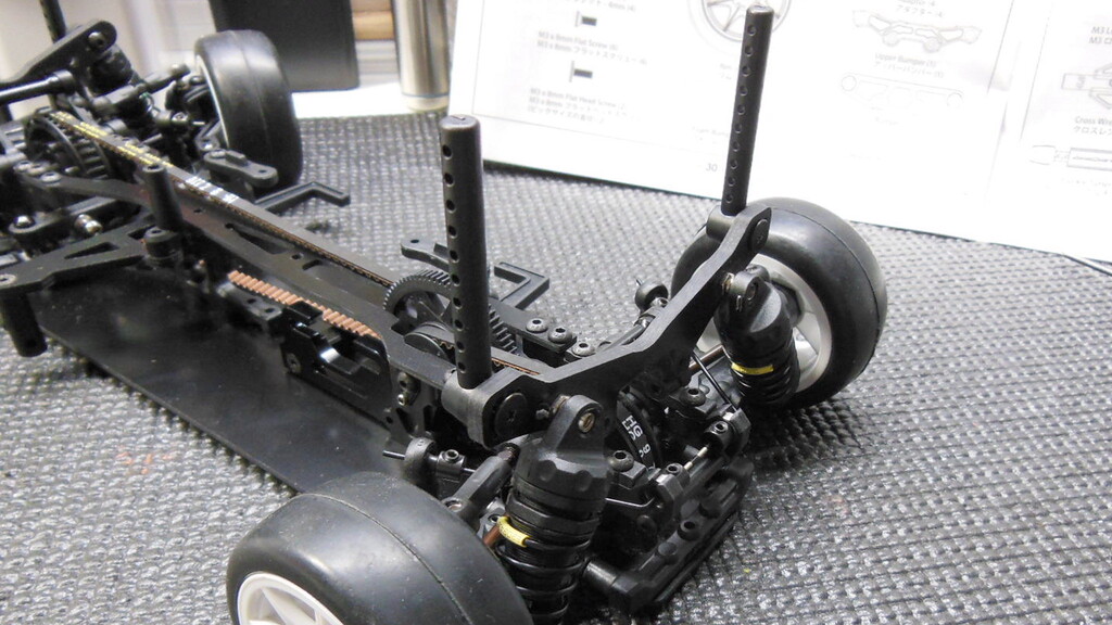 3レーシング m4 pro mシャーシ メカ付き またやってもーた【3Racing M4 PRO】 | andewmaのブログ