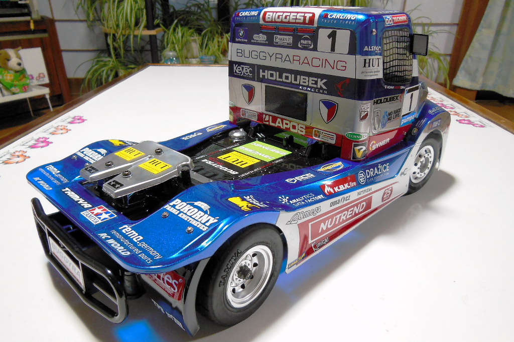 タミヤ　1/14 レーシングトラック　ボディ tt01 tt02 タミヤ 電動RCカーシリーズ 1/14RC TEAM HAHN RACING MAN TGS