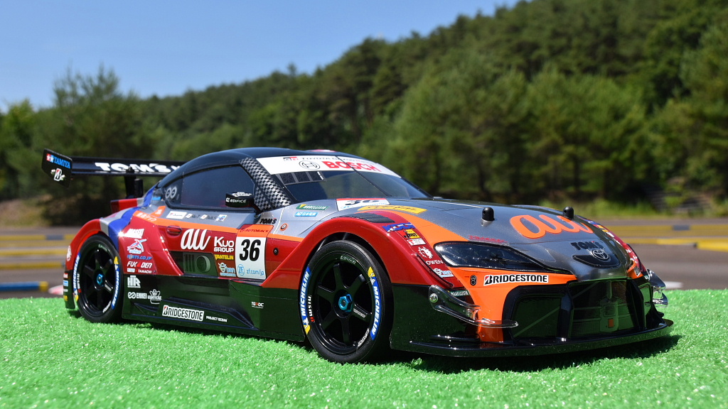 タミヤ TRF 421 メカレス　スーパーGT仕様 最近スーパーGTボディにハマっています：「TRF421」 : プラドの趣味のDiary