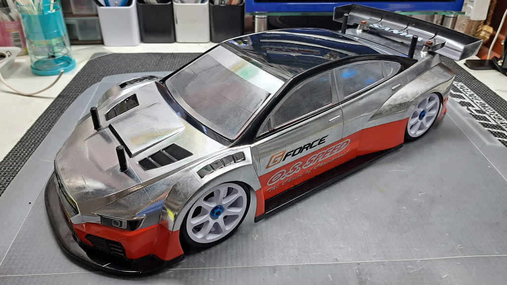 ラジコン　タミヤハマー　ボディー塗装 RCスーパーGT用ボディの塗装完了 : プラドの趣味の備忘録