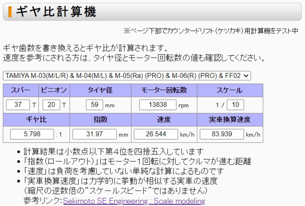 M 05 のギア比とモーターとの関係を検証してみました プラドの趣味の部屋 M 05 のギア比とモーターとの関係を検証してみました プラドの趣味の部屋