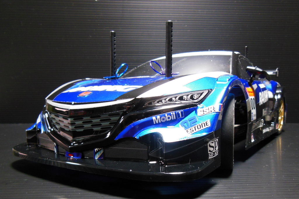 1/10RC RAYBRIG NSX CONCEPT-GT （TT-02シャーシ） : プラドの趣味の備忘録
