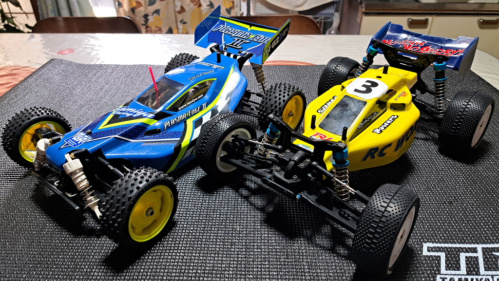 タミヤ rc プラズマ エッジ 2 塗装 タミヤ tt02b プラズマエッジ2 メカ