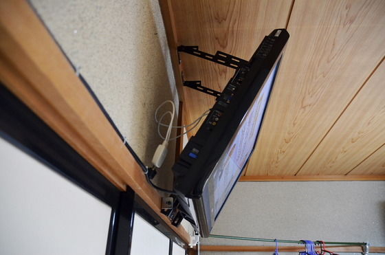 介護ベッド用tvの取り付け じぃじの趣味の部屋 介護ベッド用tvの取り付け じぃじの趣味の部屋