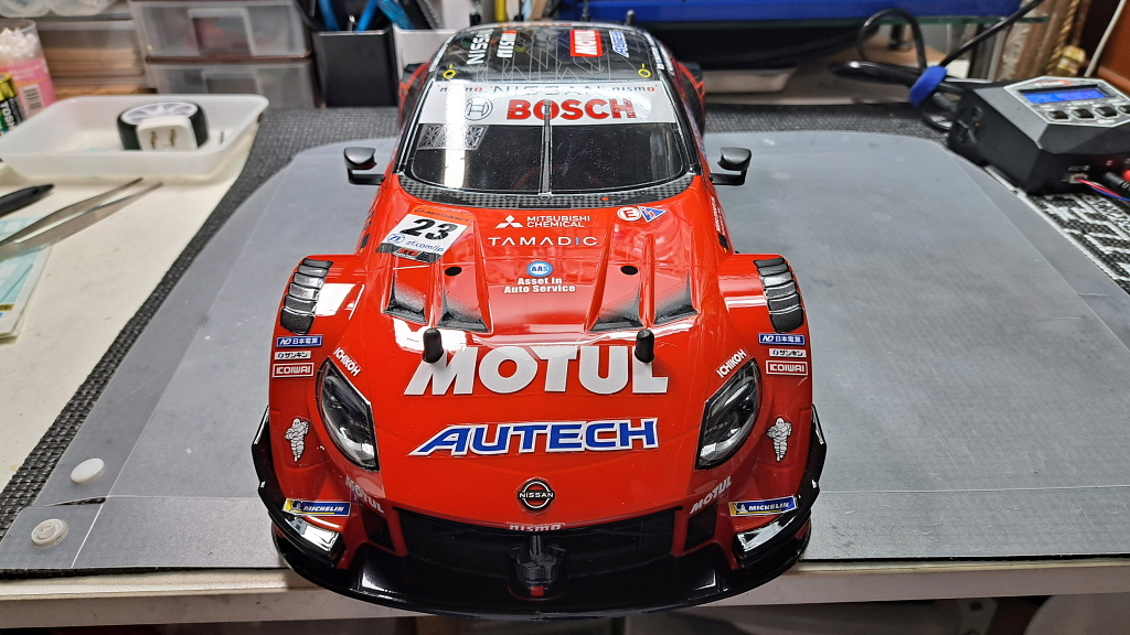 タミヤ　MOTUL　AUTECH　Z　ボディ タミヤ RCスペアパーツ SP.1731 1/10RC MOTUL AUTECH Z