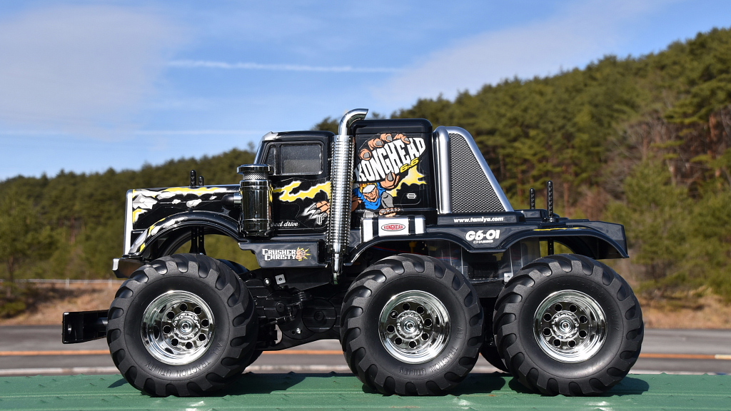 コングヘッド6×6 G6-01シャーシ W タミヤ G6-01 6×6 コング