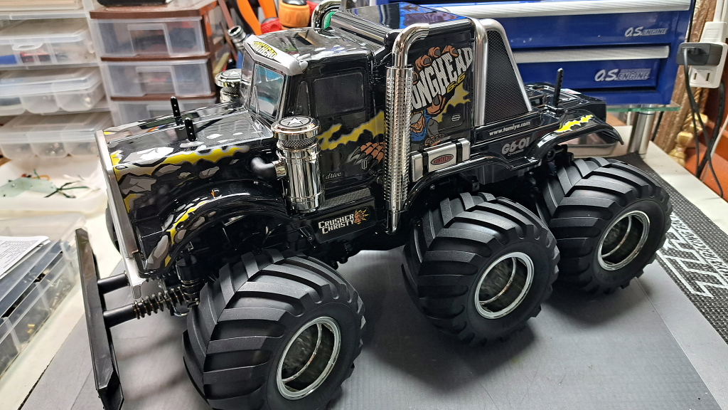 タミヤ コングヘッド g6-01 ボディ ステッカー メッキパーツ G6-01