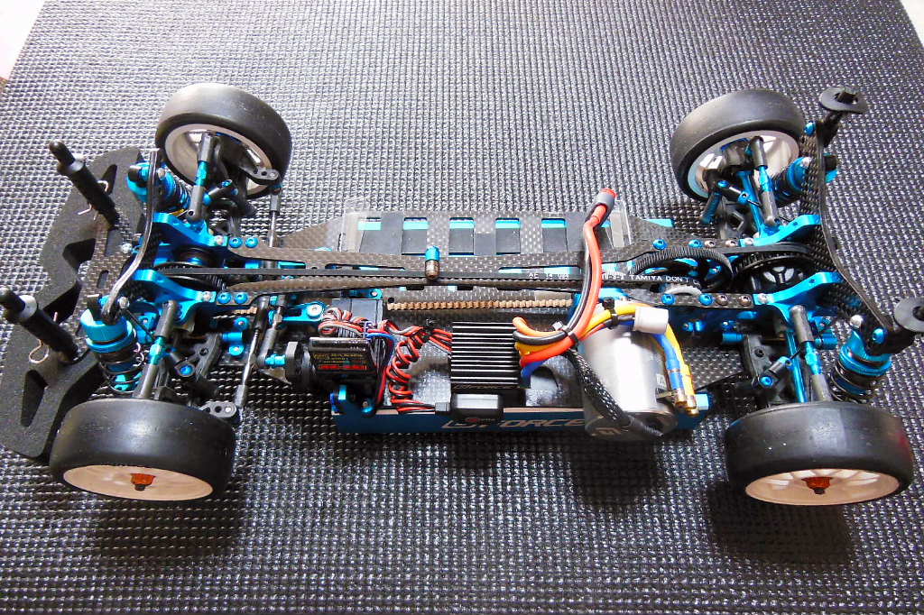 TAMIYAシャーシTRF416 TBエボ5 タミヤ 1/10RC TB-05R シャーシ