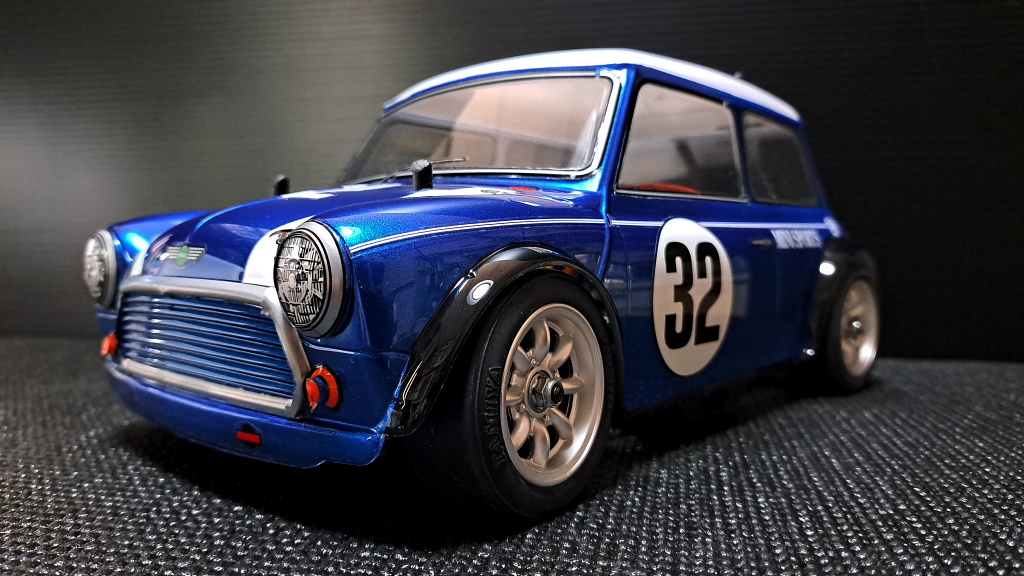 タミヤ「M-05 PRO」用ボディ「ミニクーパーレーシング」完成 : プラド