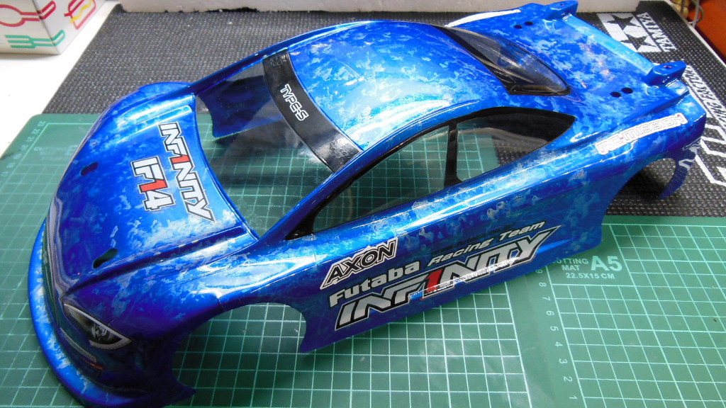 ラップ塗装にチャレンジ！ : プラドの趣味の備忘録