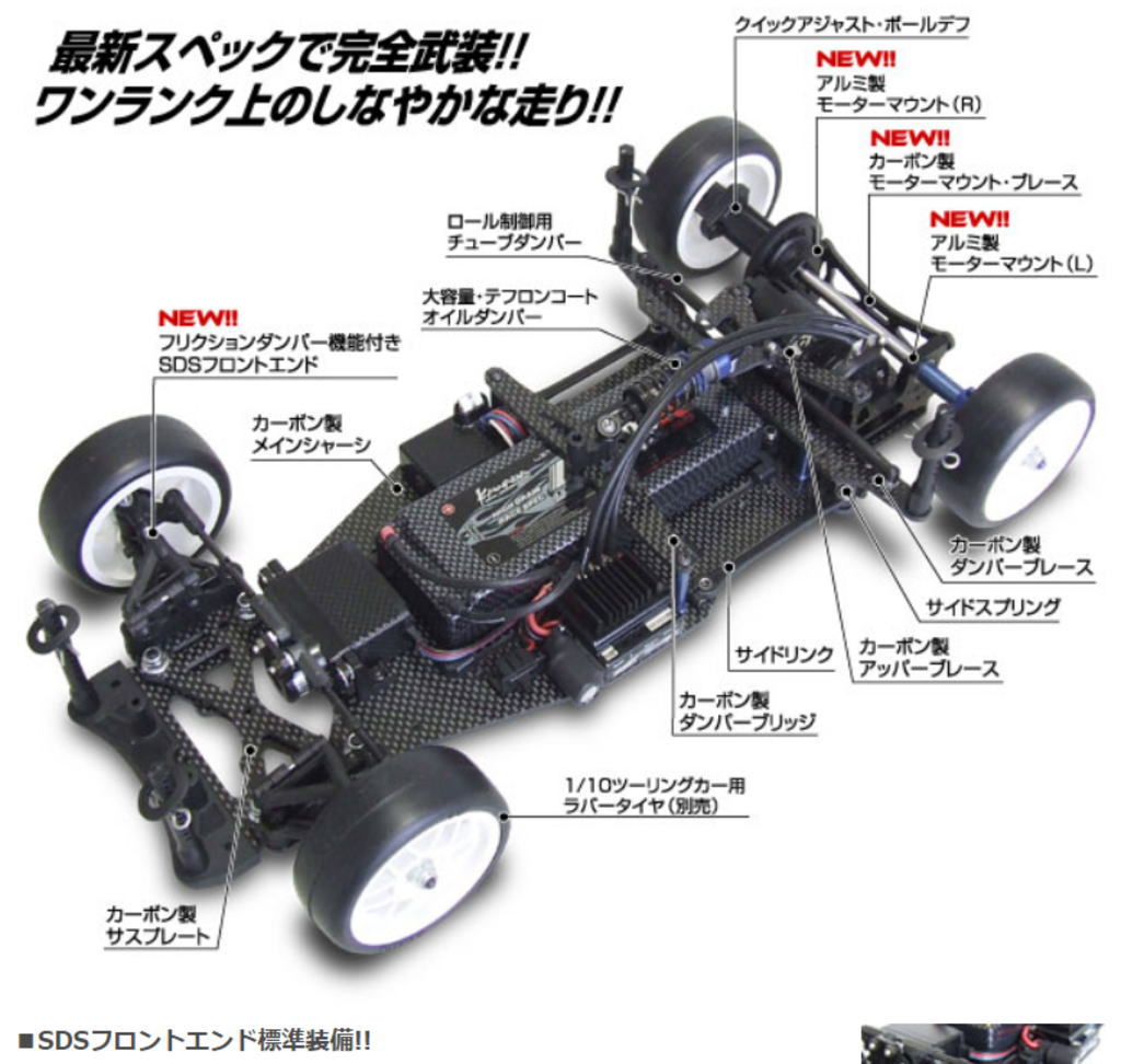 ラバータイヤ仕様のDD車「M500GT2R」 : プラドの趣味のDiary