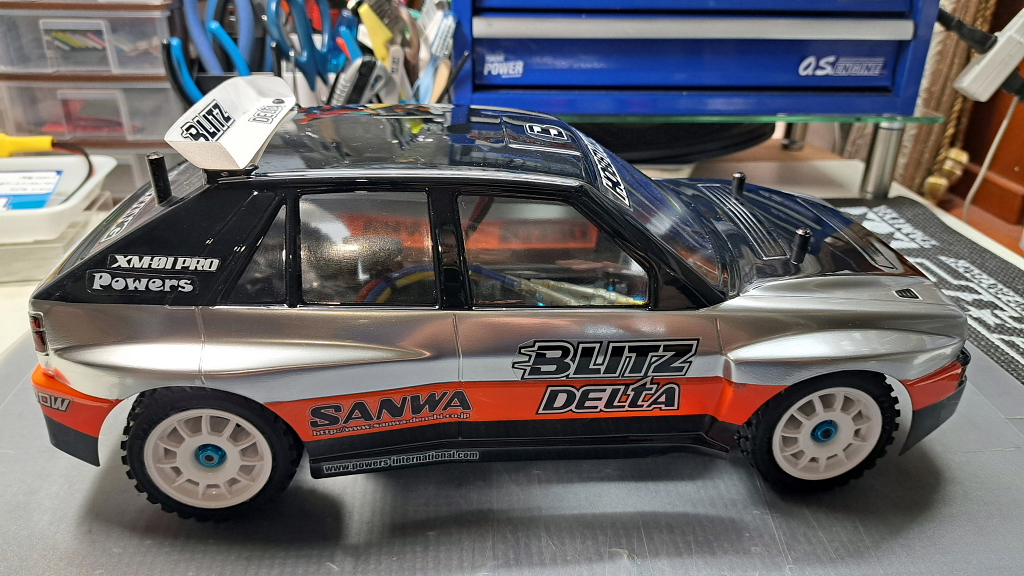 XM-01 PRO」ランチアデルタ ボディ塗装 : プラドの趣味のDiary
