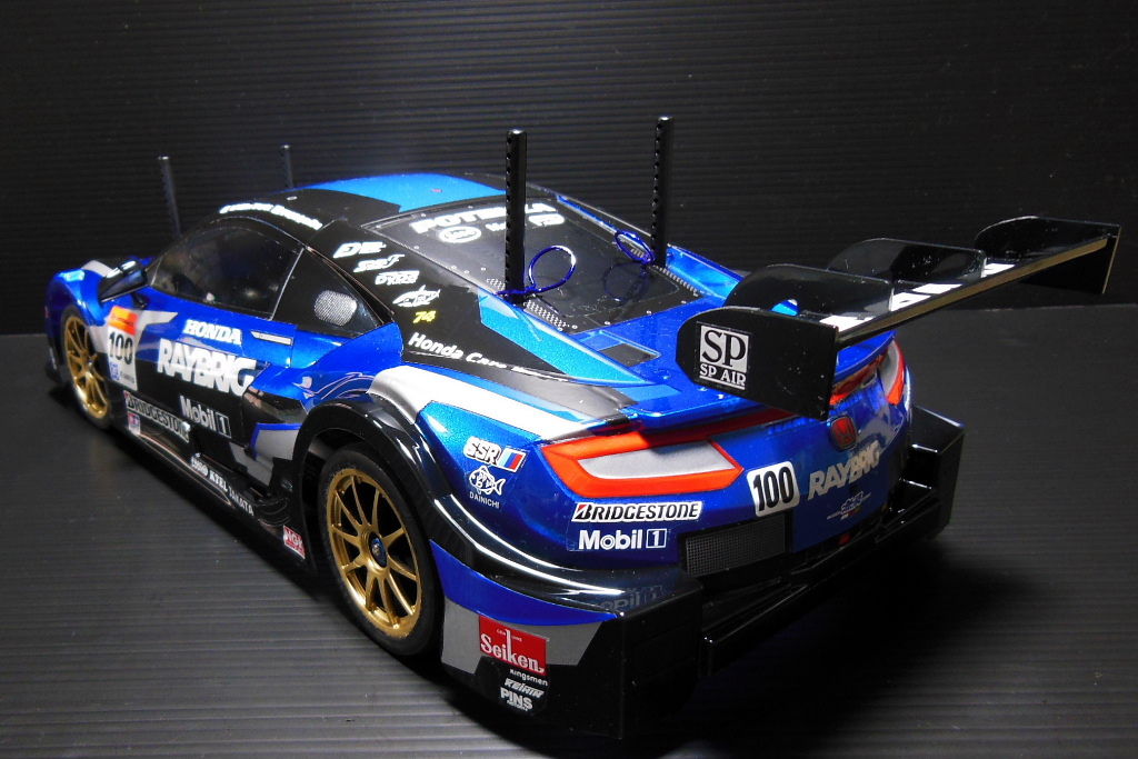 1/10RC RAYBRIG NSX CONCEPT-GT （TT-02シャーシ） : プラドの趣味のDiary