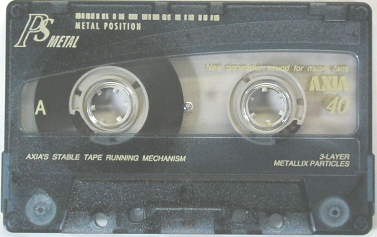 オーディオカセット今日の1本！その2' AXIA PSメタル