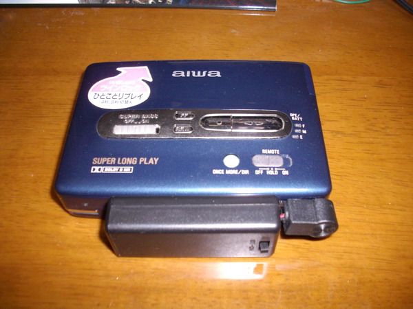 ステレオカセットプレーヤー aiwa PX530 : 4.75cm/sec