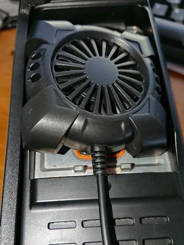 ダイソーのusbスマホ冷却扇風機でic 705の発熱を解決 4 75cm Sec
