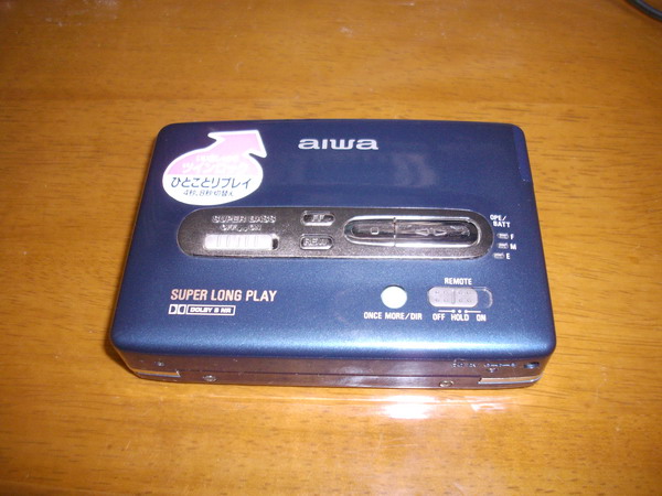 憧れの ステレオカセットプレーヤー 4.75cm/sec : PX530 aiwa スピーカー・ウーファー