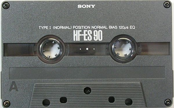 オーディオカセット今日の1本！ その30 SONY HF-ES : 4.75cm/sec