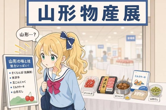 ぼく「おっ物産展やってる！」ﾜｸﾜｸぼく「山形…？」 : なんJですの