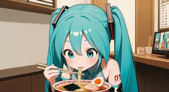 【朗報】AI，ついに違和感なくラーメン食べられるようになるｗｗｗｗｗｗｗｗｗｗｗｗｗｗｗ : なんJですの