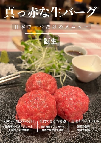 生ハンバーグ屋｢生食の背徳感。｣💕 : なんJですの