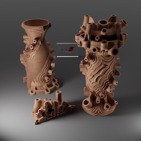 AIが設計して3Dプリンターで印刷されたロケットエンジンが燃焼試験に成功｡その形がなんかすごい : なんJですの
