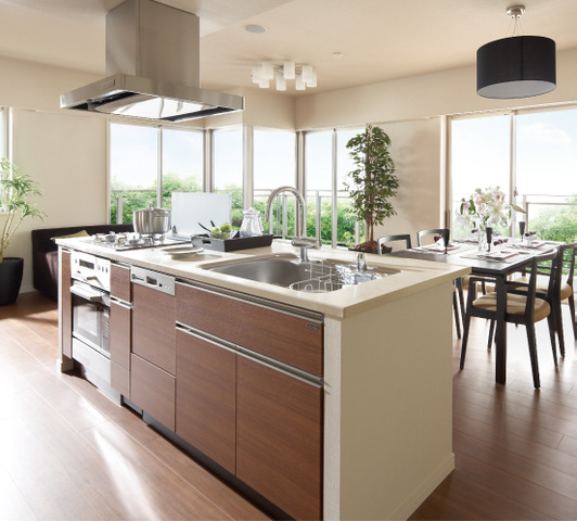 ケンモメンの９割が憧れるのが「アイランド型キッチン」だよな？めっちゃ格好いい……。 : なんJですの