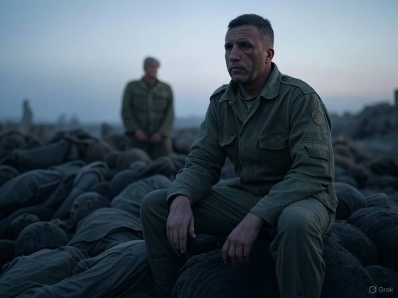 少佐「──お迎えに上がりました、中尉」死体の山に座るワイ「……ん。」 : なんJですの