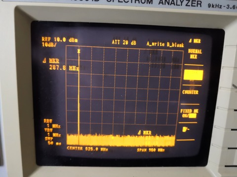 144MHz　to 1GHz