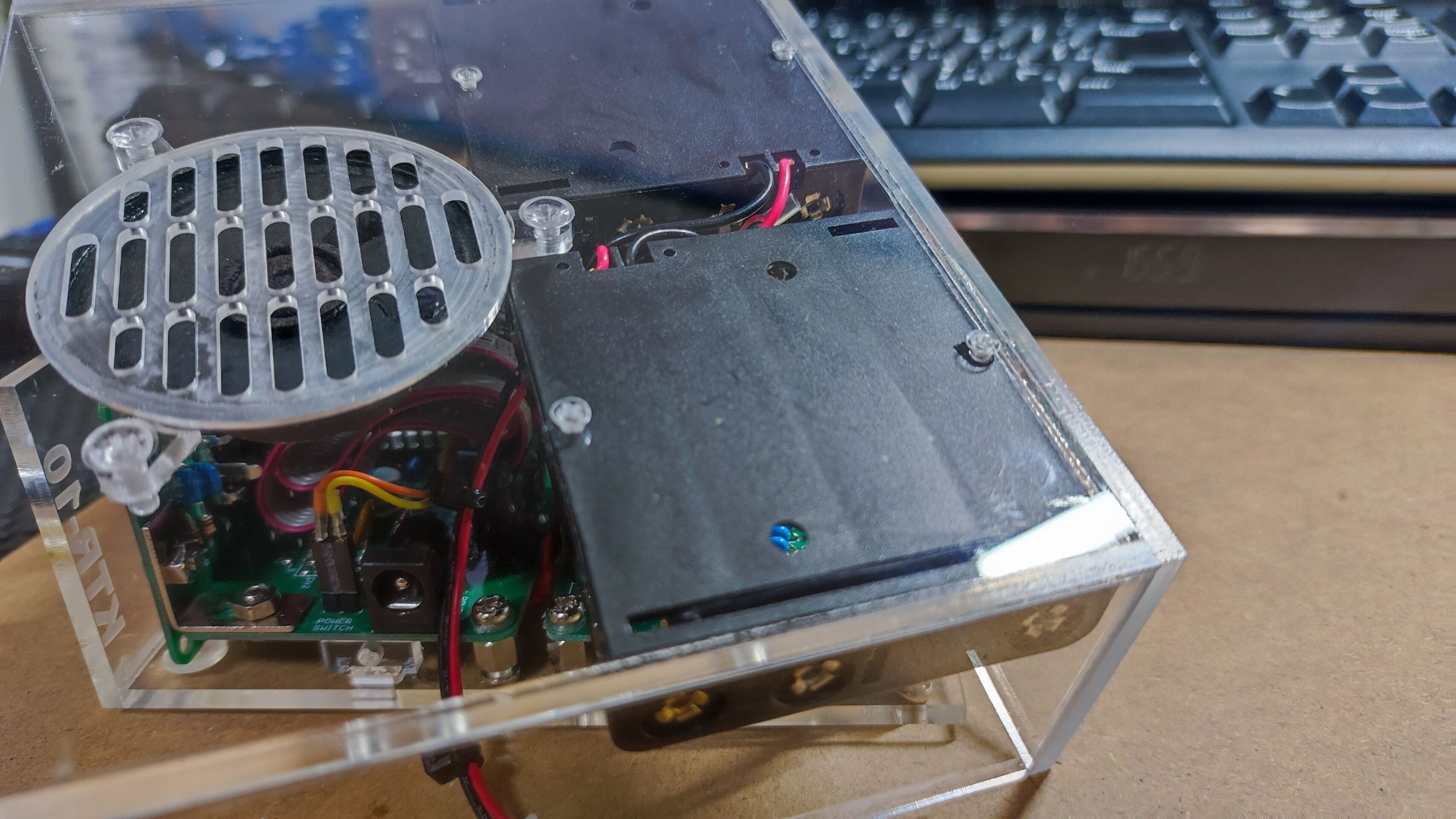50MHz AMトランシーバーキット KTR-10の完成 : pupのブログ