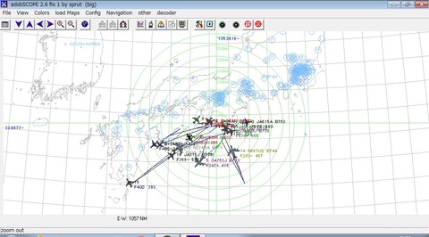 adsbscope白浜4 0522